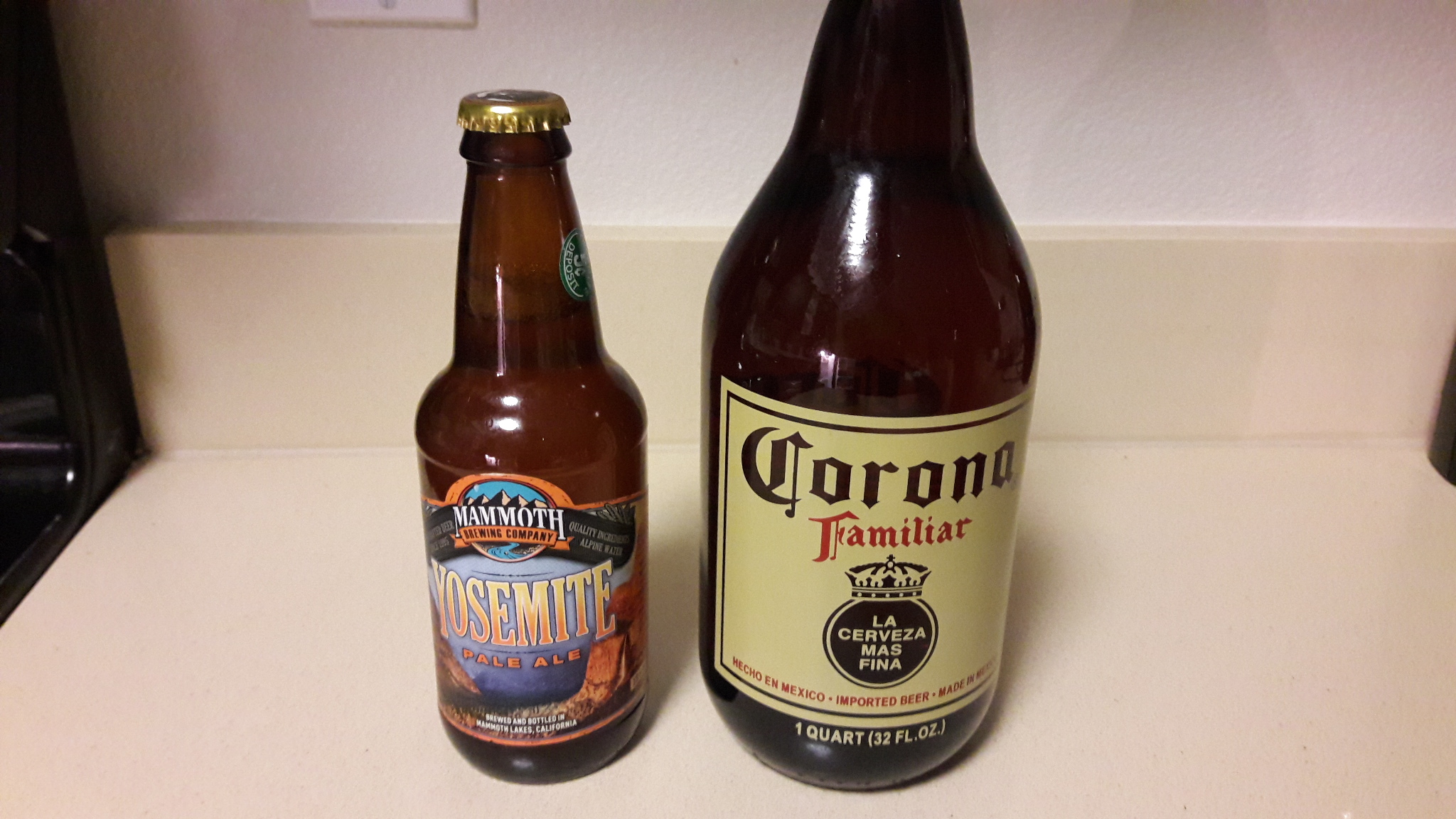 Yosemite и Корона пиво